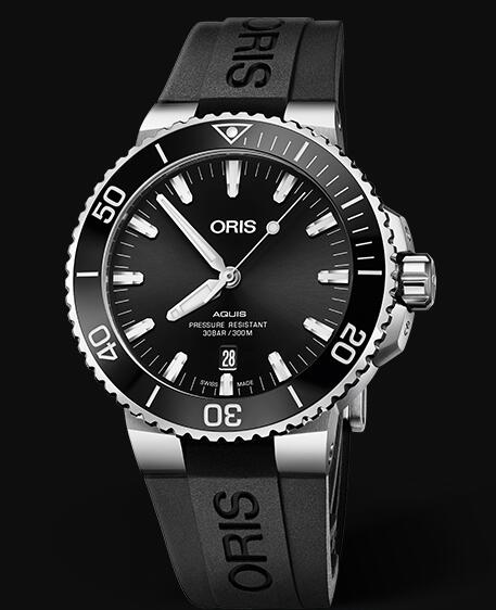 Review Oris Aquis Date 43.5mm Replica Watch 01 733 7730 4134-07 4 24 64EB - Click Image to Close
